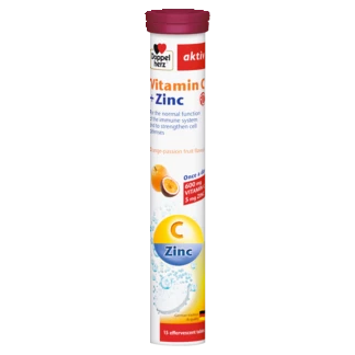 Doppelherz aktiv Vitamin C+ Zinc front view