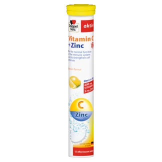 Doppelherz aktiv Vitamin C + Zinc front view