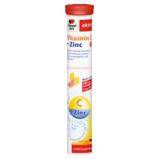 Doppelherz aktiv Vitamin C + Zinc front view