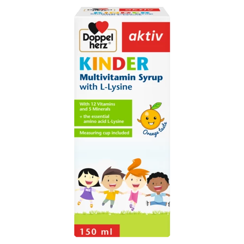 Doppelherz aktiv KINDER Multivitamin Syrup front view