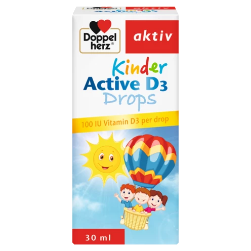 Doppelherz aktiv Kinder Active D3 Drops front view