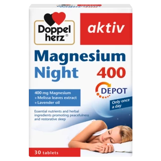 Doppelherz aktiv Magnesium 400 Night front view