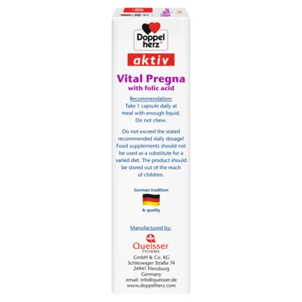 Doppelherz aktiv Vital Pregna side view left