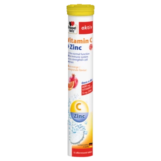 Doppelherz aktiv Vitamin C + Zinc front view